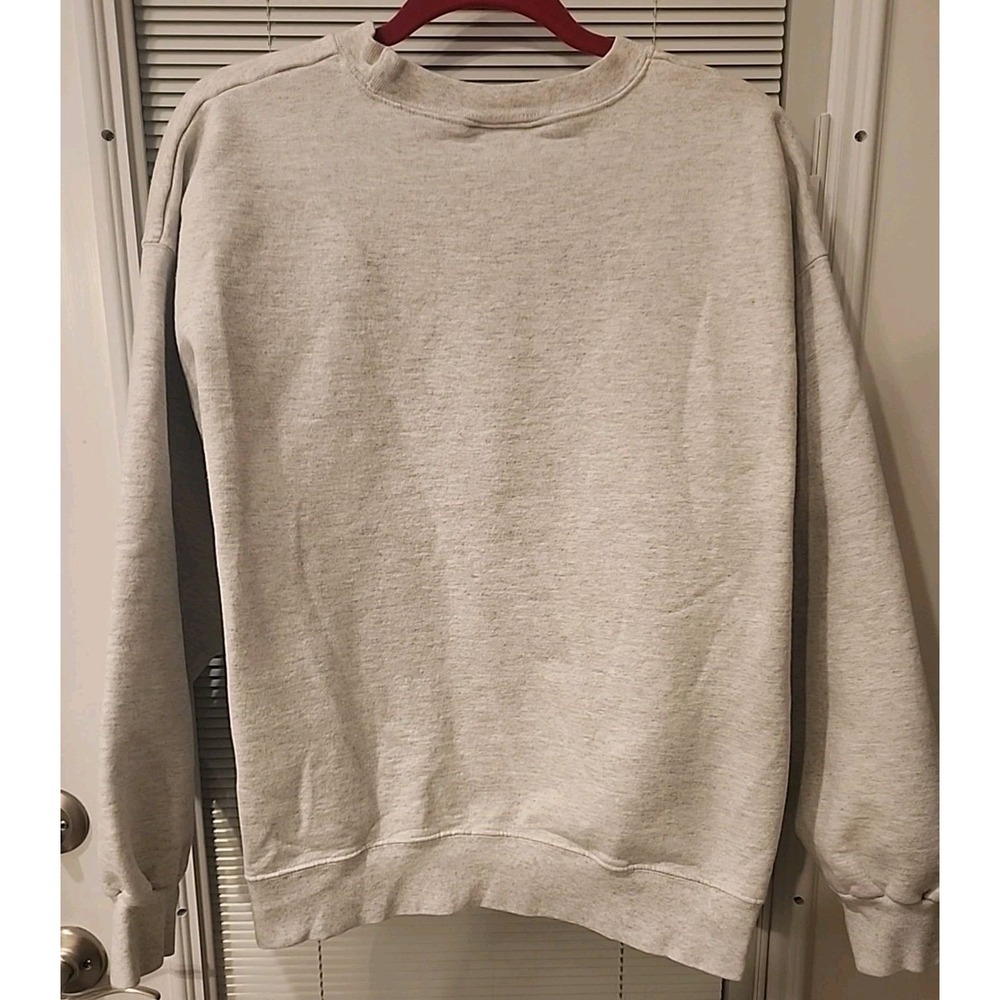 Tennessee Vols Smiley Face Checkered Crewneck Sweatshirt TN Large - Picture 3 of 5